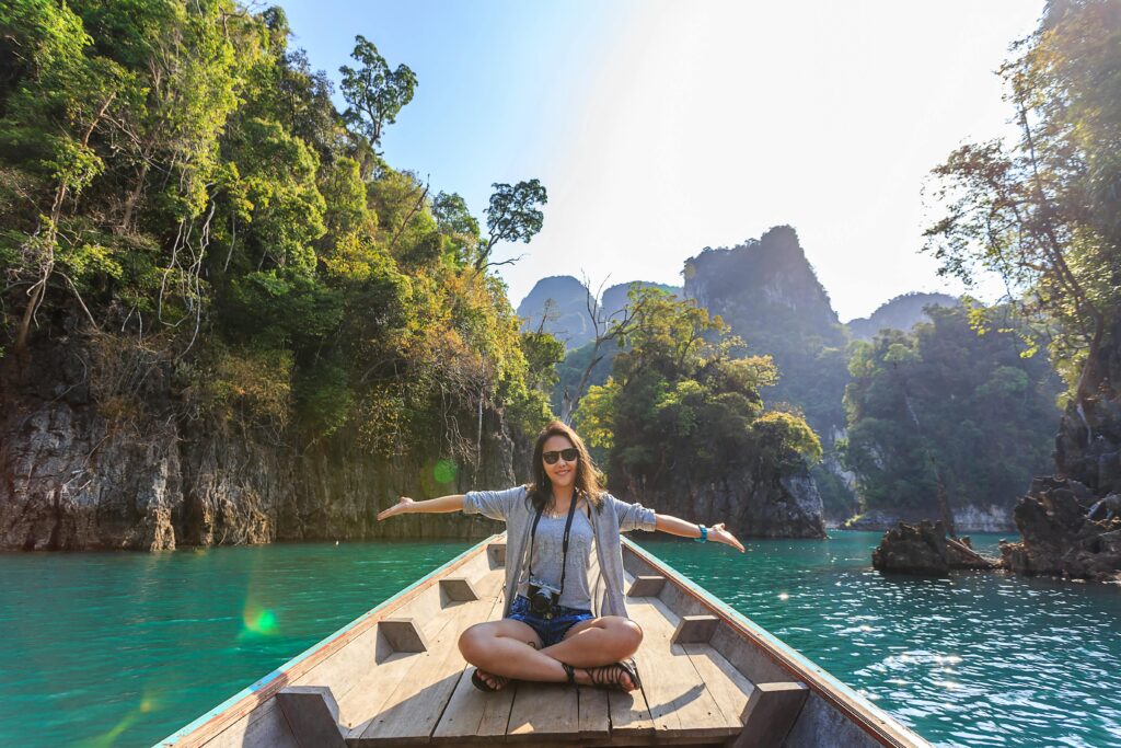 Ratchaprapha Dam at Khao Sok, Thailand